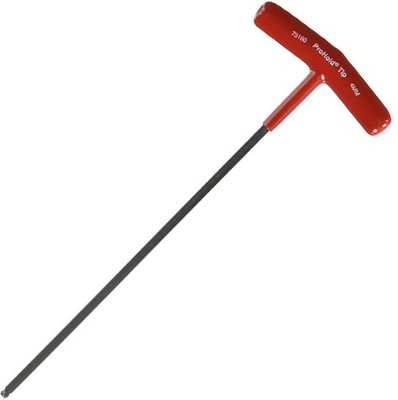 BONDHUS 75160 4.0mm ProHold Ball End T-Handle Allen Key Set