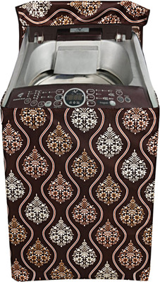KUBER INDUSTRIES Top Loading Washing Machine  Cover(Width: 80 cm, Brown)