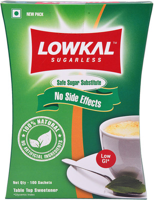 

LOWKAL STEVIA BASED NATURAL SUGAR FREE Sweetener(100 g)