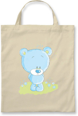 

Rawpockets Rawbags'Blue Teddy'- Natural Colour tote bag Multipurpose Bag(Beige, 5 L)
