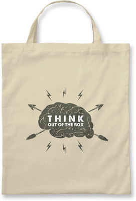 

Rawpockets Rawbags'Think out of the Box'- Natural Colour tote bag Multipurpose Bag(Beige, 5 L)