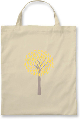 

Rawpockets Rawbags'Tree With Yellow leaves'- Natural Colour tote bag Multipurpose Bag(Beige, 5 L)
