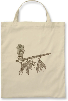 

Rawpockets Rawbags'Flute'- Natural Colour tote bag Multipurpose Bag(Beige, 5 L)