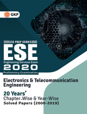 Upsc ESE 2020 Electronics & Telecommunication Engineering - Chapter Wise & Year Wise Solved Papers(English, Paperback, unknown)