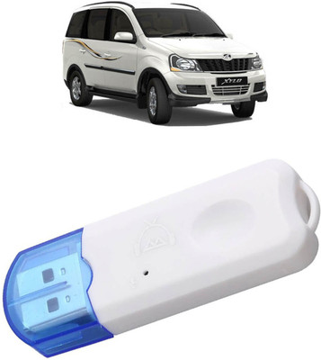 AK Art v2.1 Car Bluetooth Device with Audio Receiver, Adapter Dongle, Car Charger, MP3 Player(White)