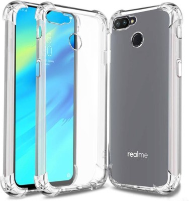 Akhirah Back Cover for Realme U1(Transparent, Silicon)