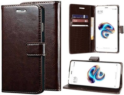 Openbuy Flip Cover for Samsung Galaxy J7 - 6 (New 2016 Edition)(Brown, Dual Protection, Pack of: 1)