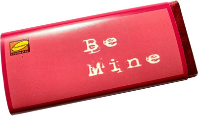 

Innovative Valentine Chocolate with BE MINE quote Bars(55 g)