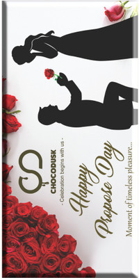 

Chocodusk Happy Propose Day Chocolate Bar, 85 gram Bars(85 g)