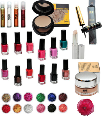 

Vozwa Best Choice New Combo Makeup Pack Of 33(Set of 33)