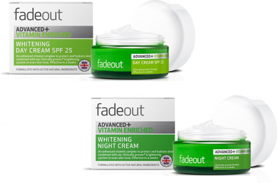 

Fadeout Advanced+ Vitamin Enriched Spf 25 Day And Night Combo(Set of 2)