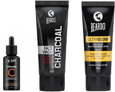 

Beardo Face Glow Combo(Set of 3)
