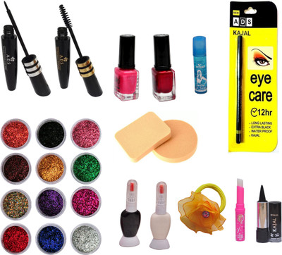 

ADS Best Deal Makeup Combo (24 in 1)(Set of 24)