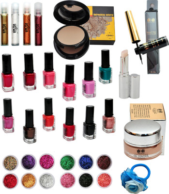 Vozwa Best Choice New Combo Makeup Pack Of 33(Set of 33)