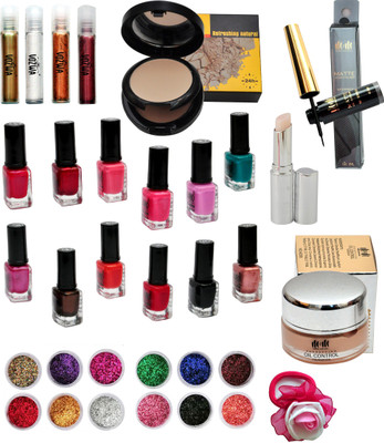 

Vozwa Budgut Beauty Makeup Combo Pack Of 33(Set of 33)