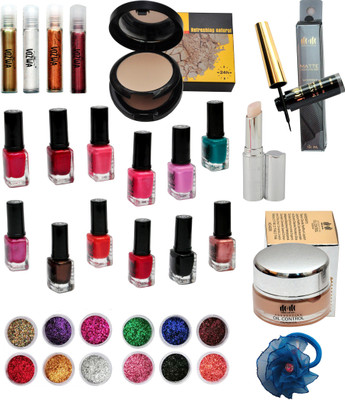 

Vozwa Festive Speciality Lanching Exclusive Combo Makeup-Sets of 33 Pc(Set of 33)