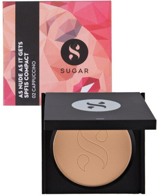 Sugar As Nude As It Gets SPF15 Compact 02 Cappuccino Compact(Light Medium)