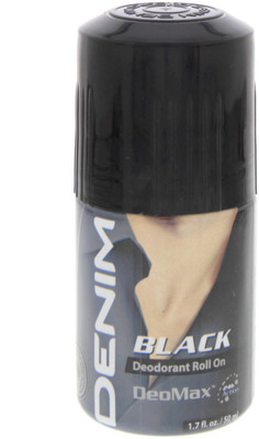 

Denim Black Deodorant Roll On Body Spray - For Men & Women(50 ml)