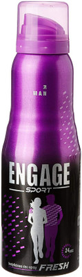 

Engage Sport Fresh for Him Deo Spray, 150ml / 165ml (Weight May Vary) Deodorant Spray - For Men(165 ml)