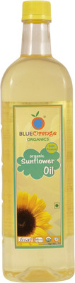 

Blueorange Cold Pressed Organic Sunflower Oil Plastic Bottle(1 L)