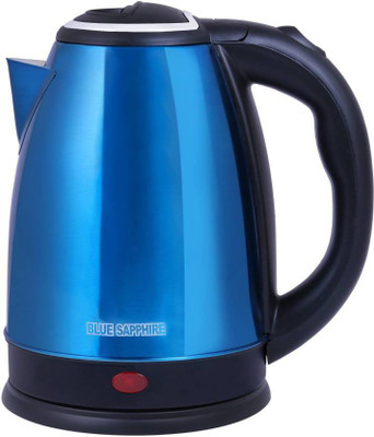 

Blue Sapphire Stainless Steel Electric Kettle(1.8 L, Blue)