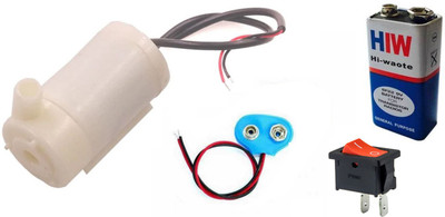 Bluekart Online Mini Submersible Water Pump DC 9V ORIGINAL Educational Electronic Hobby Kit
