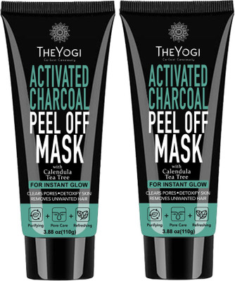

The Yogi Activated Charcoal Peel Off Mask Pack of 2(110 g)