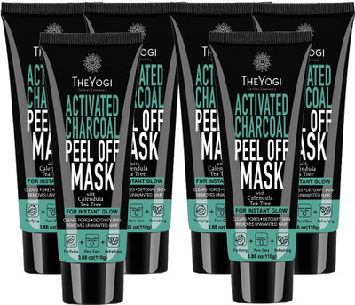 

The Yogi Activated Charcoal Peel Off Mask Pack of 6(110 g)
