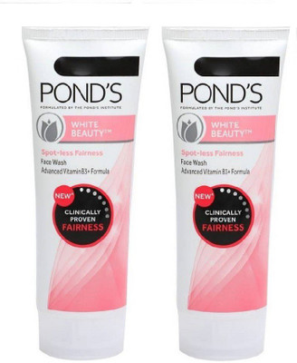 

Ponds Advanced Vitamin B3+ Formula Face Wash (100 ml) pack of x2 Face Wash(200 ml)