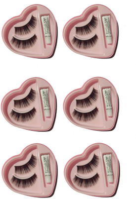 

YOUNGMONK Eyelash Day and Night Pack with Glue (Pack of 6)(Pack of 6)