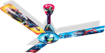 

Orient SUPERHERO BY FANTOOSH 3 Blade Ceiling Fan(ORANGE, Pack of 1), Multicolor