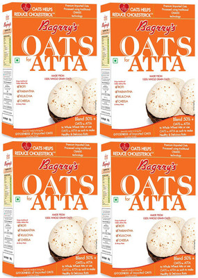 

Bagrry's Oats Atta, 500g Box - Pack of 4(2 kg, Pack of 4)
