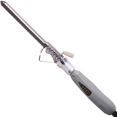 Aone Women Iron Rod Brush Styler Hair Care Curler Curl Curling Straightener 45W - V&G Salon 22802 Hair Curler(Grey)