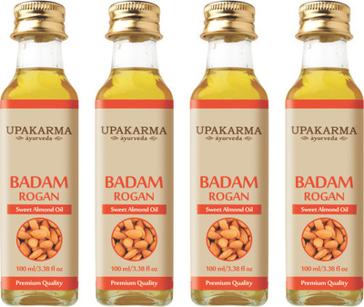 

UPAKARMA Badam rogan pack of (4) Hair Oil(400)