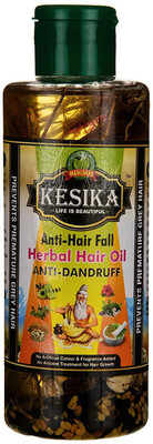 

Kesika Anti Hairfall Anti Dandruff Multi-purpose Herbal Hair Oil - 180 ML Hair Oil(180 ml)