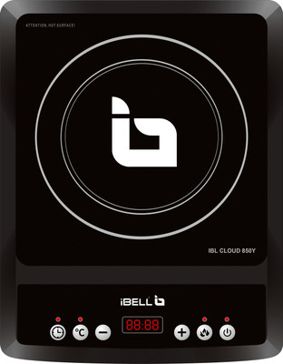 

iBELL IBL CLOUD 850Y Induction Cooktop(Black, Push Button)