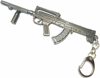 imperium bizz PUBG Game Miniature Metal Bolt-Action Sniper Rifle Keychain Key Ring Key Chain