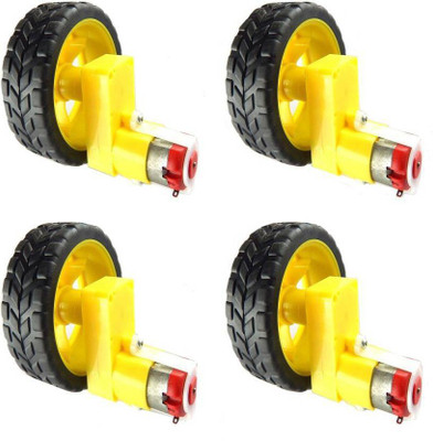

Bluekart Online 4 Wheel 4 BO Single Shaft Motor(Yellow)