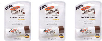 

palmer's Coconut Oil Lip Balm Pk Of 3 (4g Each) coconut(Pack of: 3, 4 g)