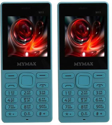 

Mymax M11 Combo of Two Mobiles(Sky Blue&Sky Blue)