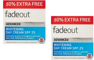 

Fadeout Advanced Whitening Day Cream 75ml Pack Of 2(150 ml)
