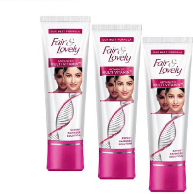 

Fair & Lovely Advanced Multi Vitamin Fairness Cream 50g (50 ml) pack of x3(150 ml)