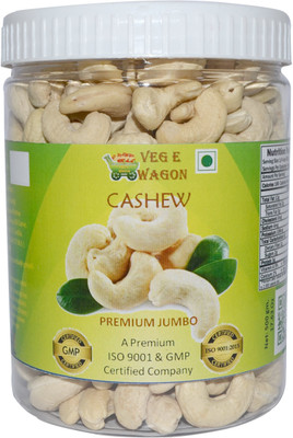 

Veg E Wagon Cashew Premium JUMBO 500 g Cashews(500 g, Plastic Bottle)