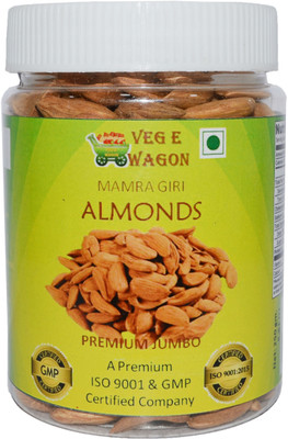 

Veg E Wagon Mamra Almonds Premium JUMBO 250 In Pet Jar Almonds(250 g, Plastic Bottle)