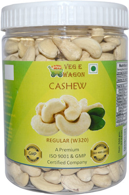 

Veg E Wagon Cashew Regular (W320) 500 g Cashews(500 g, Plastic Bottle)