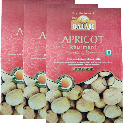 

Balaji Apricot Regular 250 Pack Of 3 Apricots(750 g, Box)