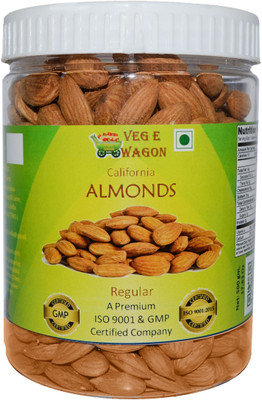 

Veg E Wagon Almonds Regular 250 In Pet Jar Almonds(250 g, Plastic Bottle)