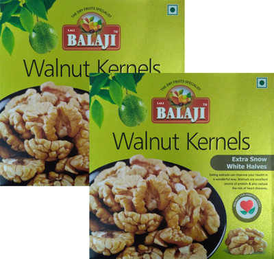 

Balaji Walnut Kernel Select Halves 250 Pack Of 2 Walnuts(500 g, Box)