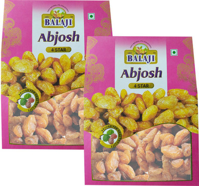 

Balaji Abjosh Munkka Gold 250 Pack Of 2 Raisins(500 g, Box)