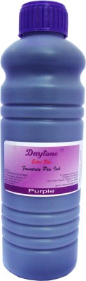Daytone Extra Fine Fountain Pen Ink Purple 500 Ml Pack of 2 Ink Bottle(Pack of 2, Purple)